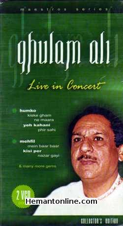 (image for) Ghulam Ali Live in Concert-Songs VCD