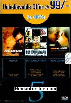 (image for) Hijack-Dus Kahaniyaan-No Smoking-3-DVD-Set 