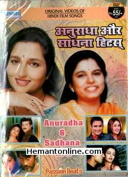 (image for) Anuradha and Sadhna Hits DVD-Original Video Songs 