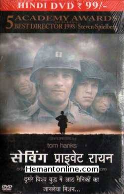 (image for) Saving Private Ryan DVD-1998 -Hindi