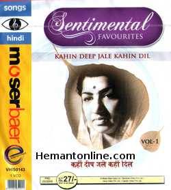 (image for) Sentimental Favorites Vol 1: Kahin Deep Jale Kahin Dil: Lata Man