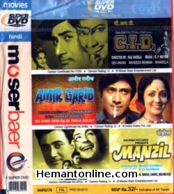 (image for) CID - Amir Garib - Manzil 3-in-1 DVD