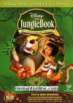 (image for) The Jungle Book-40th Anniversary Edition-Hindi-1967 DVD - Click Image to Close