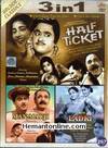 Half Ticket-Man Mauji-Ladki 3-in-1 DVD
