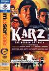 Karz: The Burden of Truth 2002 DVD
