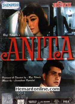 Anita 1967 DVD Manoj Kumar, Sadhana, I. S. Johar, Bela Bose, Sajjan, Dhumal, Prem Chopra, Mukri