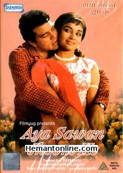 Aya Sawan Jhoom Ke DVD-1969  Dharmendra, Asha Parekh, Ravinder Kapoor, Nazir Hussain, Rajinder Nath, Nirupa Roy, Aruna Irani, Bindu