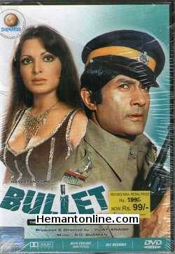 Bullet DVD-1976  Dev Anand, Parveen Babi, Rakesh Roshan, Kabir Bedi, Jyoti Bakshi