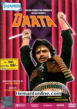 Daata DVD-1989  Mithun Chakraborty, Padmini Kolhapure, Shammi Kapoor, Prem Chopra, Amrish Puri