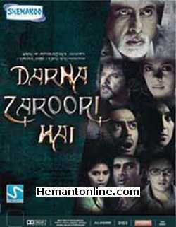 Darna Zaroori Hai-2006 VCD Amitabh Bachchan, Ritesh Deshmukh, Anil Kapoor, Randeep Hooda, Sunil Shetty, Rajpal Yadav, Arjun Rampal, Makrand Deshpande, Mallika Sherawat, Sonali Kulkarni, Bipasha Basu