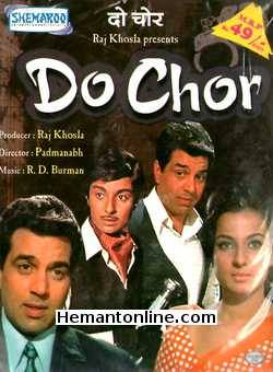 Do Chor VCD-1972  Dharmendra, Tanuja, K. N. Singh, Sajjan, Dhumal, Jalal Agha, Asit Sen, Mohan Choti
