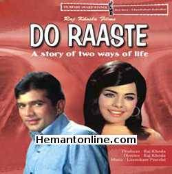 Do Raaste-1969 VCD Rajesh Khanna, Mumtaz, Balraj Sahni, Prem Chopra, Asit Sen, Bindu, Kamini Kaushal