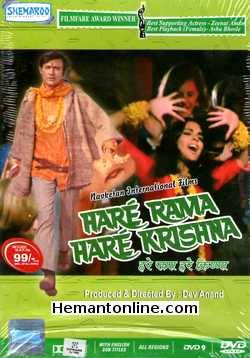 Hare Rama Hare Krishna DVD-1971  Dev Anand, Zeenat Aman, Mumtaz, Prem Chopra, Rajendra Nath