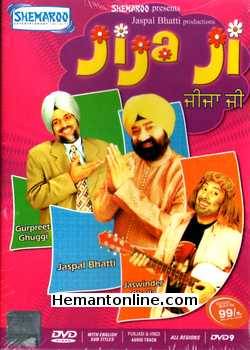 Jija Ji-Punjabi-2005 VCD Jaspal Bhatti, Gurpreet Ghuggi, Jaswinder Bhalla, Savita Bhatti, Deepak Raja
