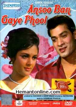 Aansoo Ban Gaye Phool DVD-1969  Ashok Kumar, Deb Mukherjee, Alka, Nirupa Roy, Helen, Pran