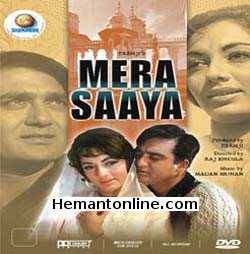 Mera Saaya-1966 DVD Sunil Dutt, Sadhana, K. N. Singh, Mukri, Dhumal, Manmohan