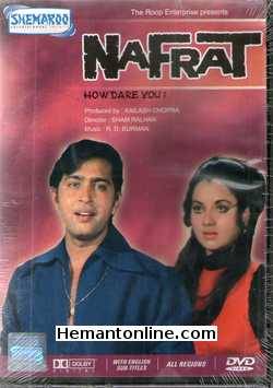 Nafrat 1973 VCD Rakesh Roshan, Yogeeta Bali, Bindu, Rajinder Nath, Faryal, Madan Puri