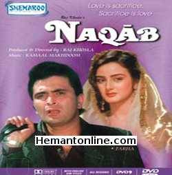 Naqab-1989 VCD Rishi Kapoor, Farha, Vijayendra Ghatge, Bindu, Amjad Khan, Jamuna, Chand Usmani