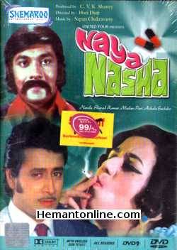 Naya Nasha DVD-1973  Nanda, Sharad Kumar, Ranjit Mallick, Madan Puri, Achala Sachdev