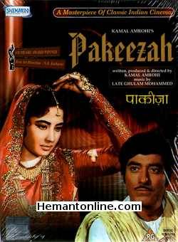 Pakeezah DVD-1971  Ashok Kumar, Meena Kumari, Raj Kumar, Veena, Sapru, Kamal Kapoor, Nadira