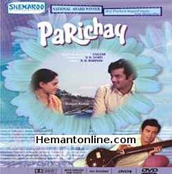 Parichay-1972 VCD Jeetendra, Sanjeev Kumar, Asrani, Pran, Master Raju, Jaya Bhaduri, Geeta Sidharth