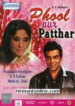 Phool Aur Patthar DVD-1966  Dharmendra, Meena Kumari, O.P.Ralhan, Sunder, Madan Puri, Shashikala, Lalita Pawar, Tuntun