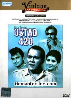 Ustad 420 DVD-1969  Sheikh Mukhtar, Sudhir, Maruti, Meenaxi, N. A. Ansari, Zeb Rehman