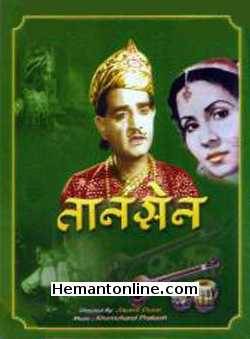 Tansen 1943 VCD K. L. Saigal, Mubarak, Bhagwan, Raman, Kamla Chatterjee, Nagendra