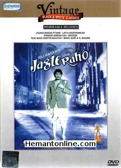 Jagte Raho 1956 DVD Raj Kapoor, Pradeep Kumar, Pahari Sanyal, Pran, Nargis (Special Appearance), Sulochna Chatterjee, Sumitra Devi