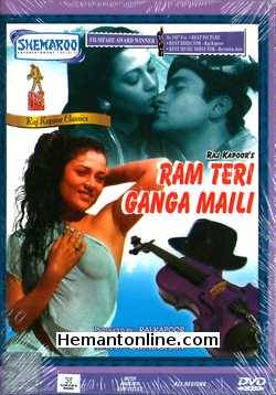 Ram Teri Ganga Maili DVD-1985  Rajeev Kapoor, Introducing Mandakini, Raza Murad, Saeed Jaffrey, Kulbhushan Kharbanda, Divya Rana, Trilok Kapoor