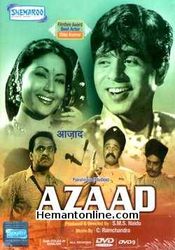 Azaad DVD-1955 Dilip Kumar, Meena Kumari, Pran, Raj Mehra, Om Prakash, Badri Prasad, Randhir, Murad, Shammi Azaad DVD-1955 Dilip Kumar, Meena Kumari, Pran, Raj Mehra, Om Prakash, Badri Prasad, Randhir, Murad, Shammi