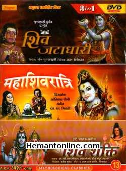Shiv Jatadhari-Mahashivratri-Shiv Shakti 3-in-1 DVD Mahashivratri (1972): Ashish Kumar, Sushma, Jaishree T., Mahipal, B. M. VyasShiv Shakti (1980): Dara Singh, Jayshree Gadkar, Shashi Kapoor, Jaya Kaushalya, Ramesh