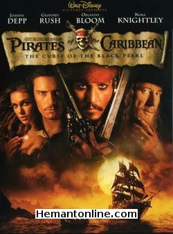 Pirates of The Caribbean-The Curse of The Black-2003 VCD Johnny Depp, Geoffrey Rush, Orlando Bloom, Keira Knightley, Jack Davenport, Jonathan Pryce