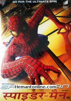 Spiderman DVD-2002 -Hindi Toby Maguire, Willem Dafoe, Kirsten Dunst, James Franco, Cliff Robertson, Rosemary Harris, J K Simmons