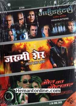 Mindhunters-Into The Sun-The Replacement Killers 3-in-1 DVD: Hin Mindhunters (2004): Eion Bailey, Clifton Collins Jr., Will Kemp, Val Kilmer, Jonny Lee Miller, Kathryn Morris, Christian Slater, LL Cool J, Patricia