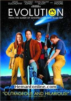 Vishwa Vinaashak-Evolution-2001 VCD David Duchovny, Julianne Moore, Orlando Jones, Seann William Scott, Ted Levine, Ethan Suplee, Michael Bower, Pat Kilbane, Ty Burrell, Dan Aykroyd, Katharine
