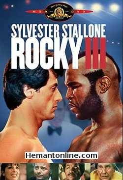 Rocky 3-Hindi-1982 VCD Sylvester Stallone, Talia Shire, Burt Young, Carl Weathers, Burgess Meredith, Tony Burton, Mr. T, Hulk Hogan, Ian Fried, Al Silvani, Wally Taylor,