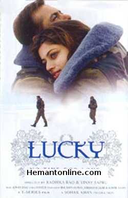 Lucky No Time For Love-2004 DVD Salman Khan, Sneha Ullal, Mithun Chakraborty, Kader Khan, Navni Parihar, Ravi Vaswani, Vikram Gokhale, Mumait Khan, Aira Ollila, Vaishali Sehda, Priyanka Shinoy,