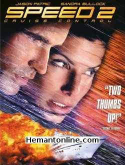 Speed 2 Cruise Control-Hindi-1997 VCD Sandra Bullock, Jason Patric, Willem Dafoe, Temuera Morrison, Brian McCardie, Christine Firkins, Mike Hagerty, Colleen Camp, Lois Chiles, Francis Guinan, Tamia, Jeremy