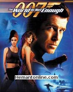 The World is Not Enough-Hindi-1999 VCD Pierce Brosnan, Sophie Marceau, Robert Carlyle, Denise Richards, Robbie Coltrane, Judi Dench, Desmond Llewelyn, John Cleese, Maria Grazia Cucinotta, Samantha Bond, Michael