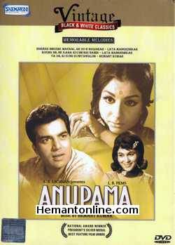 Anupama DVD-1966  Dharmendra, Sharmila Tagore, Shashikala, Deven Verma, Tarun Bose, Shashikala, David, Durga Khote
