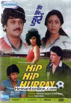 Hip Hip Hurray DVD-1984  Raj Kiran, Deepti Naval, Shafi Inamdar, Deepa, Nikhil