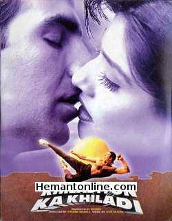 Khiladiyon Ka Khiladi-1996 VCD Akshay Kumar, Raveena Tandon, Rekha, Inder Kumar, Gulshan Grover, Undertaker