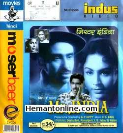 Mr India VCD-1961  Kamaljeet, Geeta Bali, I. S. Johar, Helen, Parveen, Hari Shivdasani
