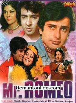 Mr Romeo VCD-1974  Shashi Kapoor, Utpal Dutt, Rinku Jaiswal, Kiran Kumar, Ranjeet, Utpal Dutt, Narendra Nath, Achala Sachdev, Sarita