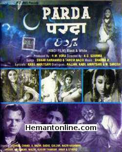 Parda DVD-1949  Chand, Rehana, S. Nazir, Sadiq, Gulzar, Nazir Kashmiri, Ansari, Abubakar, Kusum Thakkar, Amar