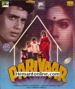 Parivaar-1987 DVD Mithun Chakraborty, Meenakshi Sheshadri, Shakti Kapoor, Master Makrand, Baby Guddu
