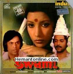 Swami VCD-1977  Girish Karnad, Shabana Azmi, Vikram, Dharmendra, Hema Malini, Dheeraj Kumar, Shashikala, Utpal Dutt, Preeti Ganguli, Sudha Shivpuri, Ritu Kamal