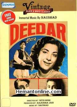 Deedar DVD-1951  Dilip Kumar, Nargis, Ashok Kumar, Nimmi, Baby Tabassum, Yakub, Murad, Master Parikshit Sahni