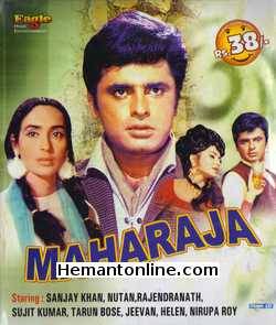 Maharaja VCD-1970  Sanjay Khan, Nutan, Rajender Nath, Sujit Kumar, Tarun Bose, Helen, Jeevan, Nirupa Roy